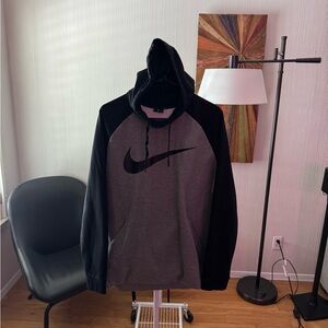 Nike Two-Tone Black and Gray Sweatshirt